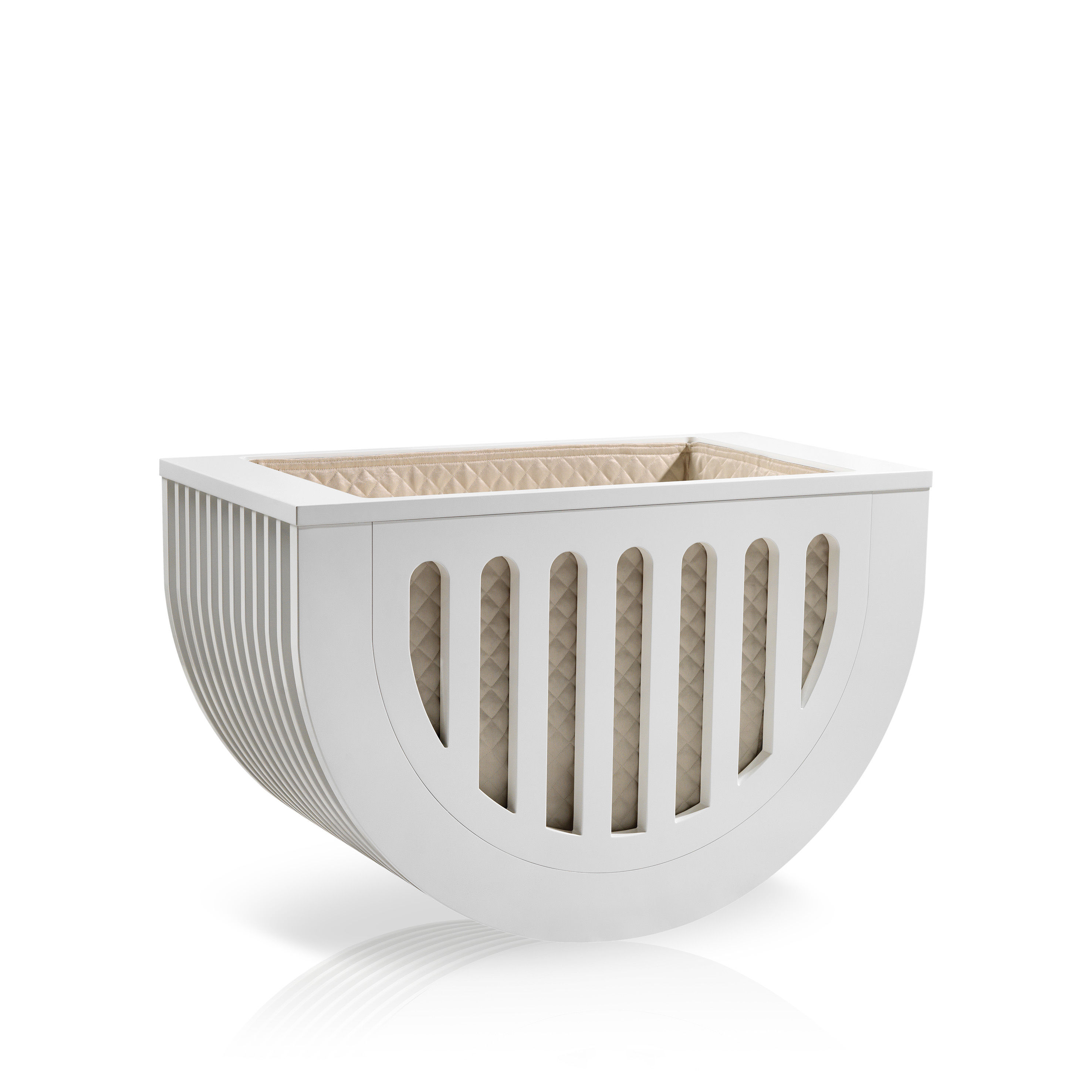 Baby Cot - MINIMAL COLLECTION 000095 Moveo Crib White Edition