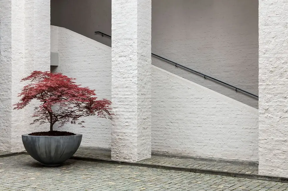 Thumbnail: Zinc Half Bowl - MINIMAL COLLECTION 000411246