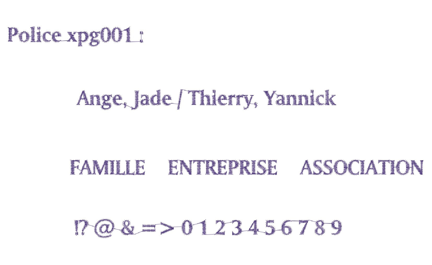 Police SIMPLE - XPG 001