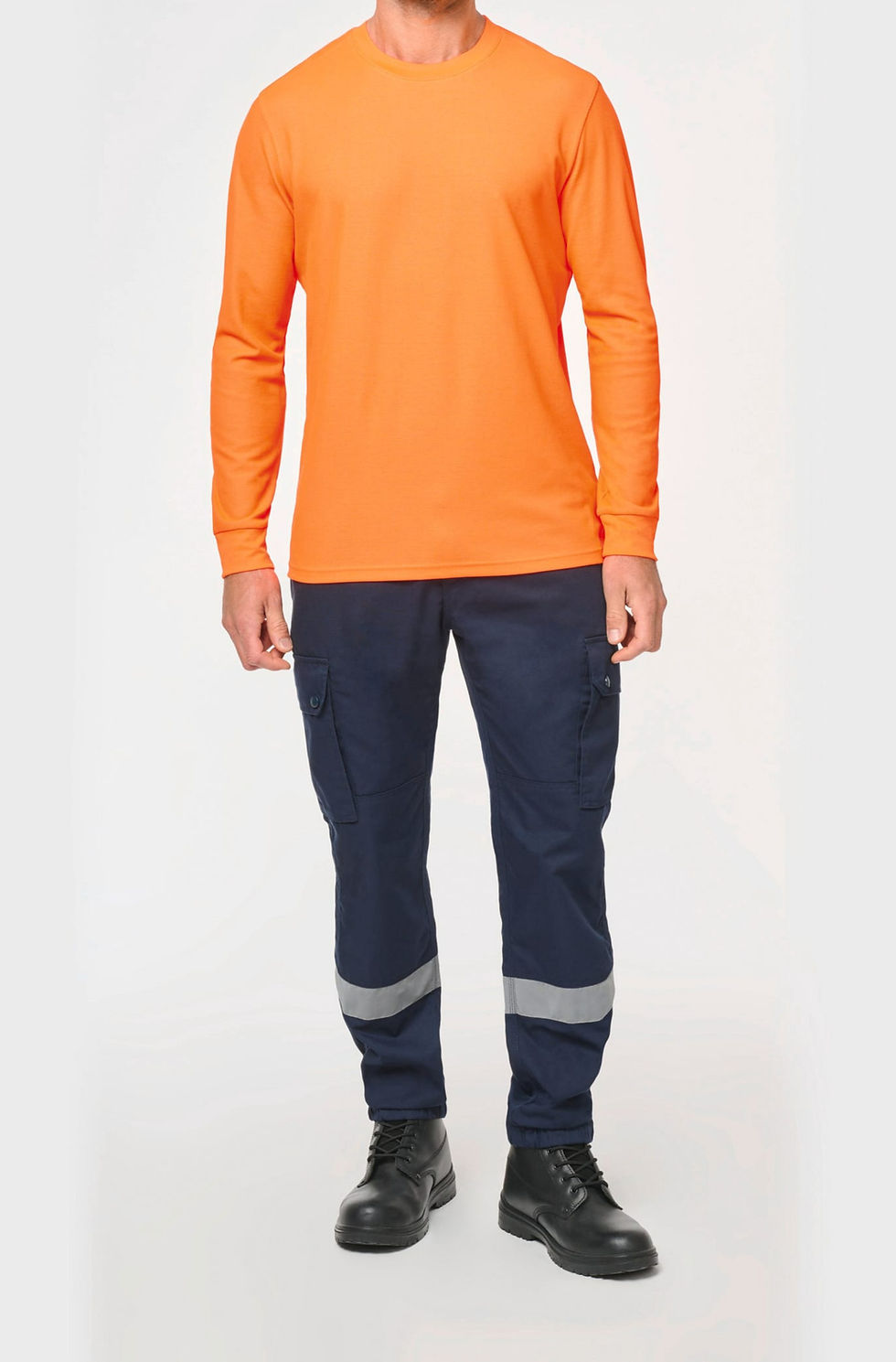 Tee-shirt Unisexe VISIBILITE Col Rond Manches Longues