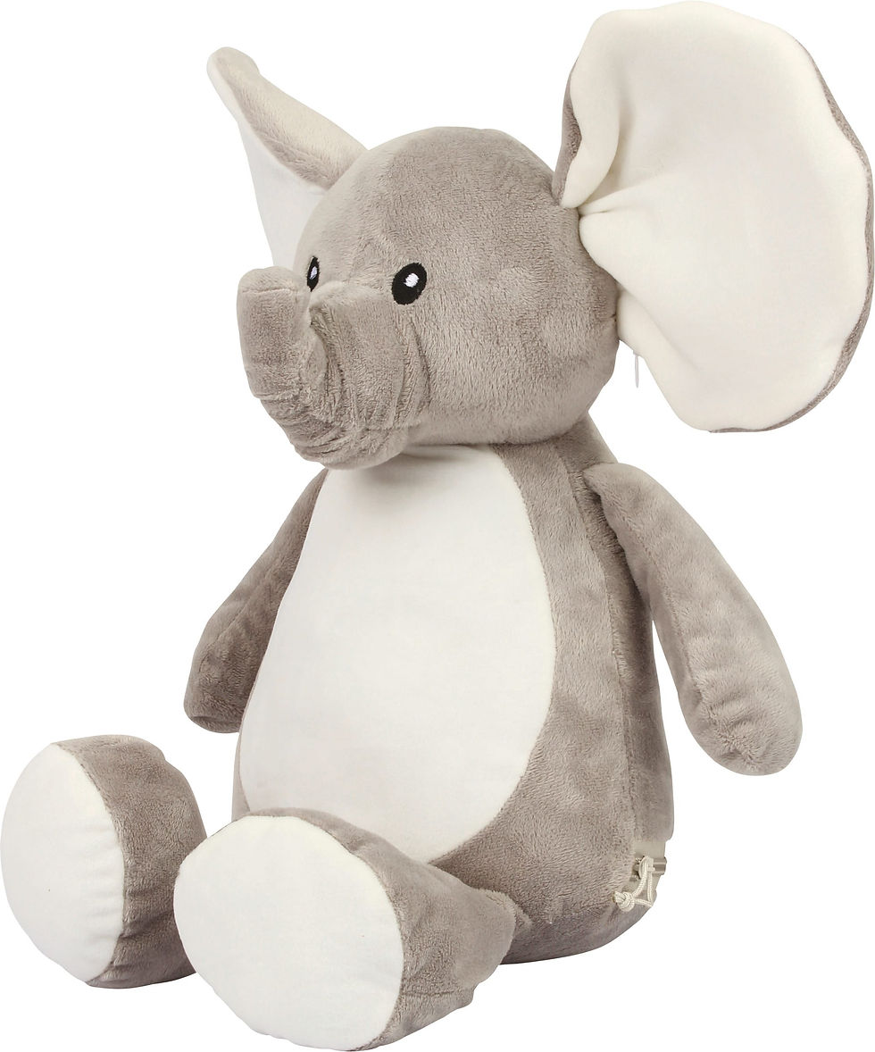 Miniature : PELUCHE Eléphant 46 cm