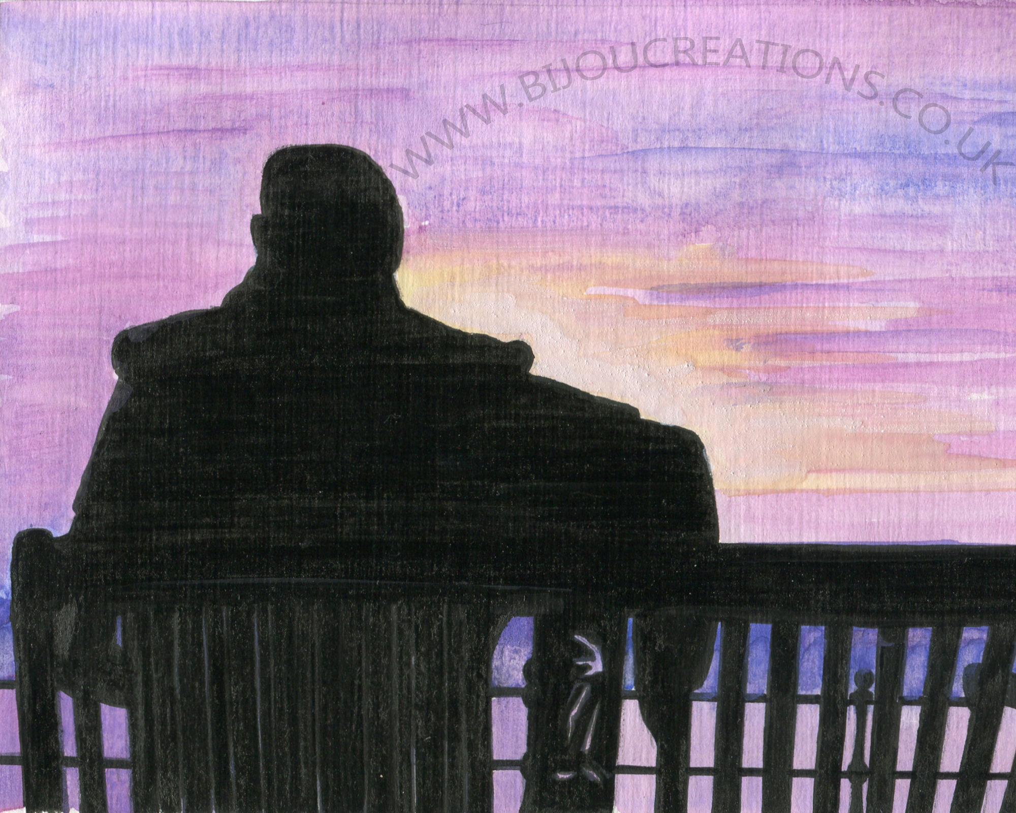 Taking in the View (Print)