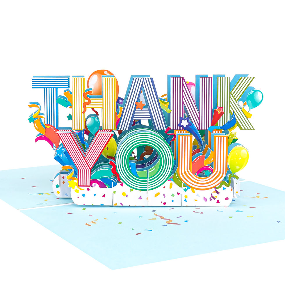 Thumbnail: Thank You Pop Up Card