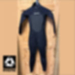 Mystic ladies star back zip wetsuit in black on clearance sale price