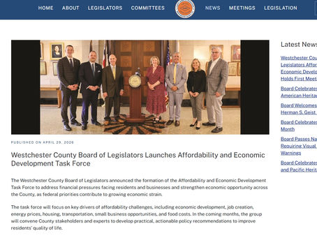 Westchester County Affordability and Economic Development Task Force