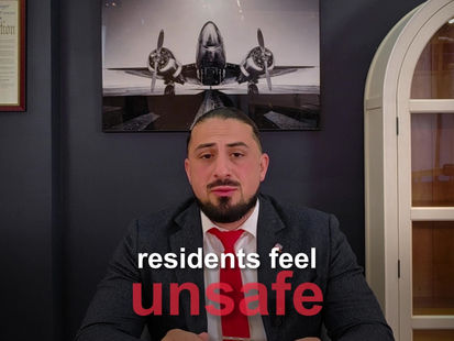 Dan D'Amico Homeless Video, Yonkers NY - Residents feel unsafe