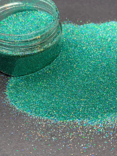 Ariel's Fin || Aqua Extra Fine Glitter || Holographic Glitter ||