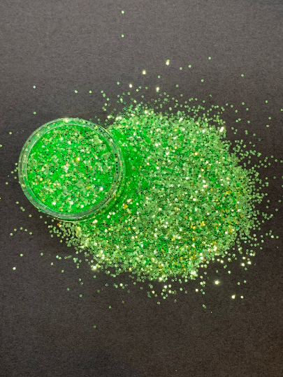 Thumbnail: Limeade || Green Colorshift Glitter || 1/24