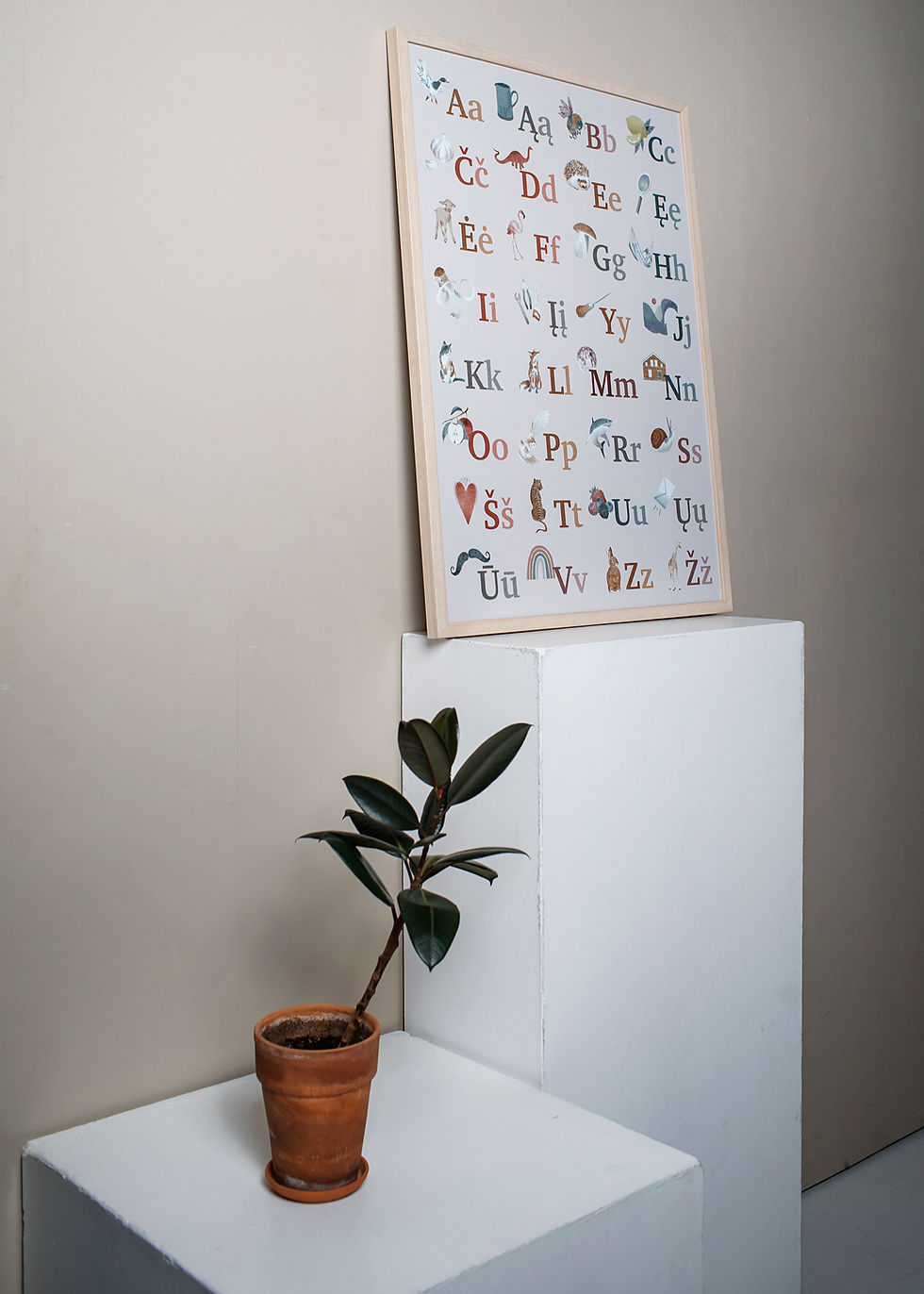 Thumbnail: Numbers' poster (Lithuanian)