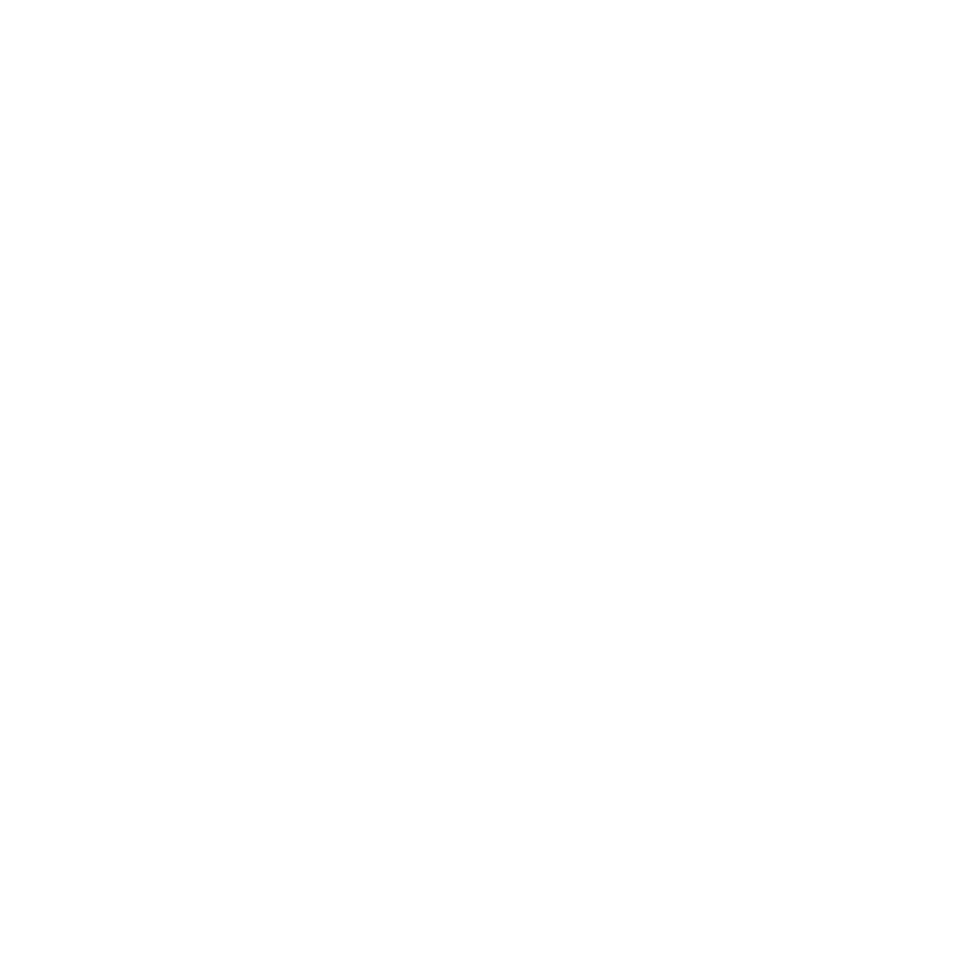 Rommstar Logo Clean WHT w Text TM.png