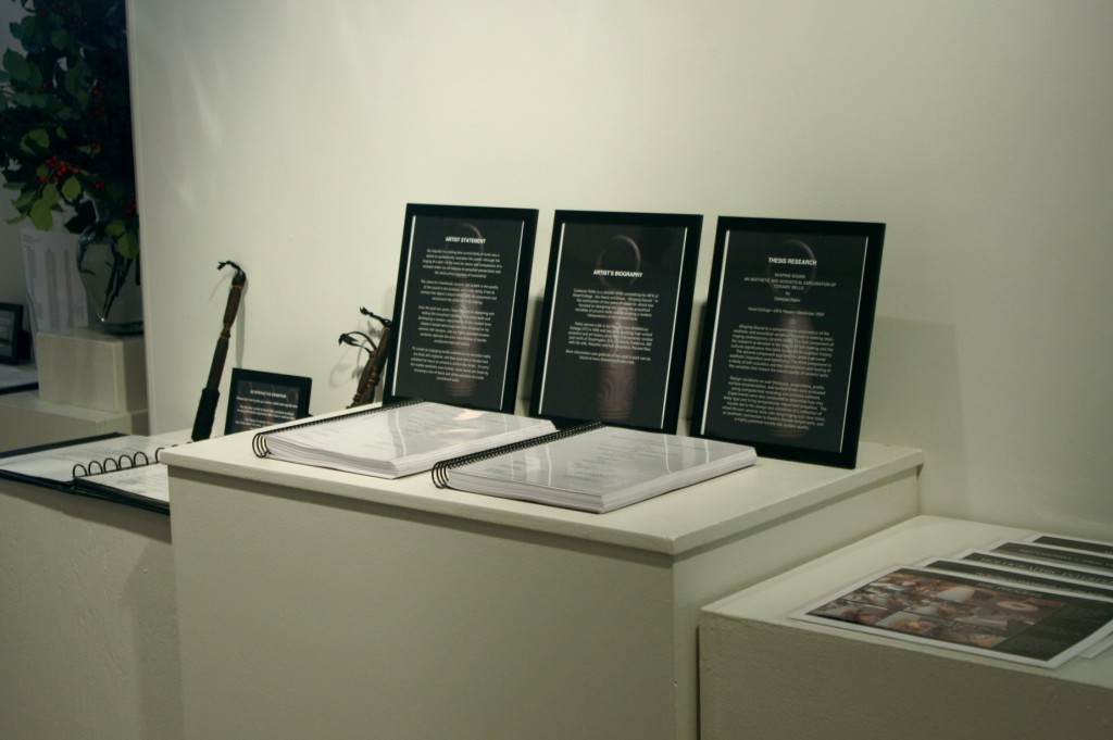 Hodson Gallery | Shaping Sound