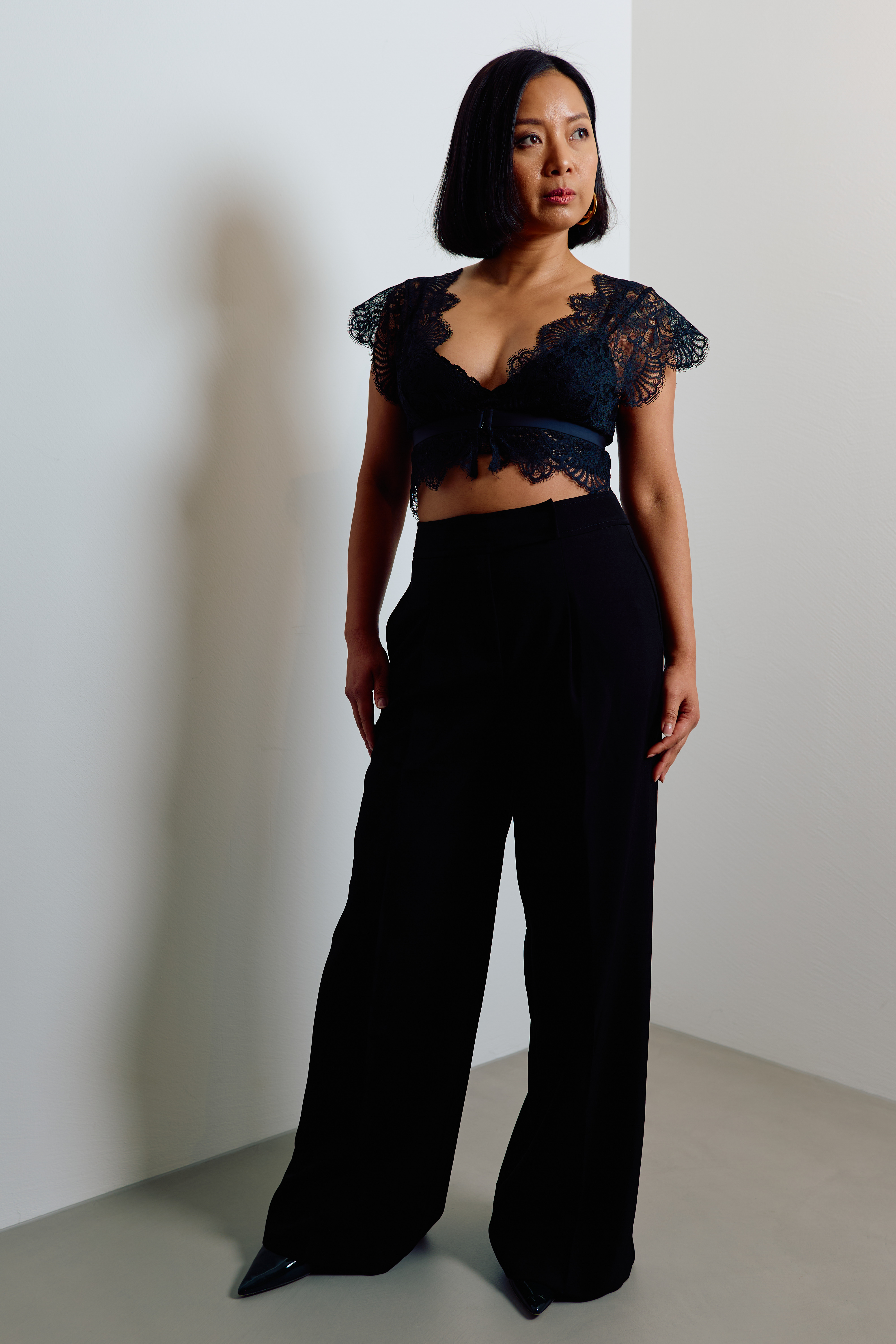 Black Suit Pants