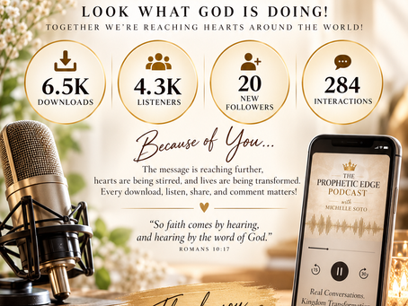 Happy 1st Anniversary to The Prophetic Edge Podcast!