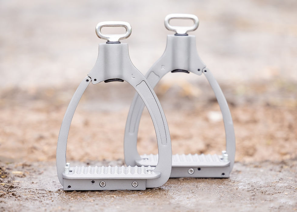 Thumbnail: Edix Nox Safety Stirrup Irons