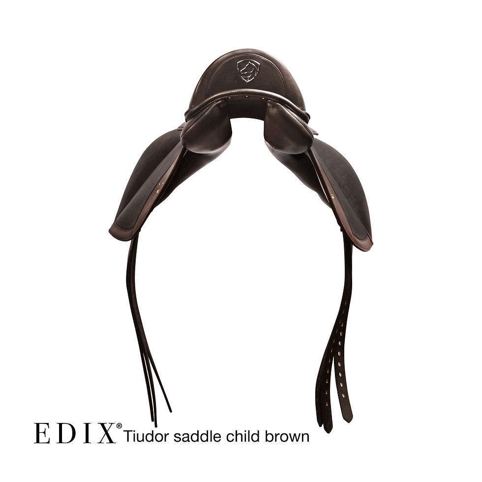 Thumbnail: EDIX Tudor Kids Dressage Saddle