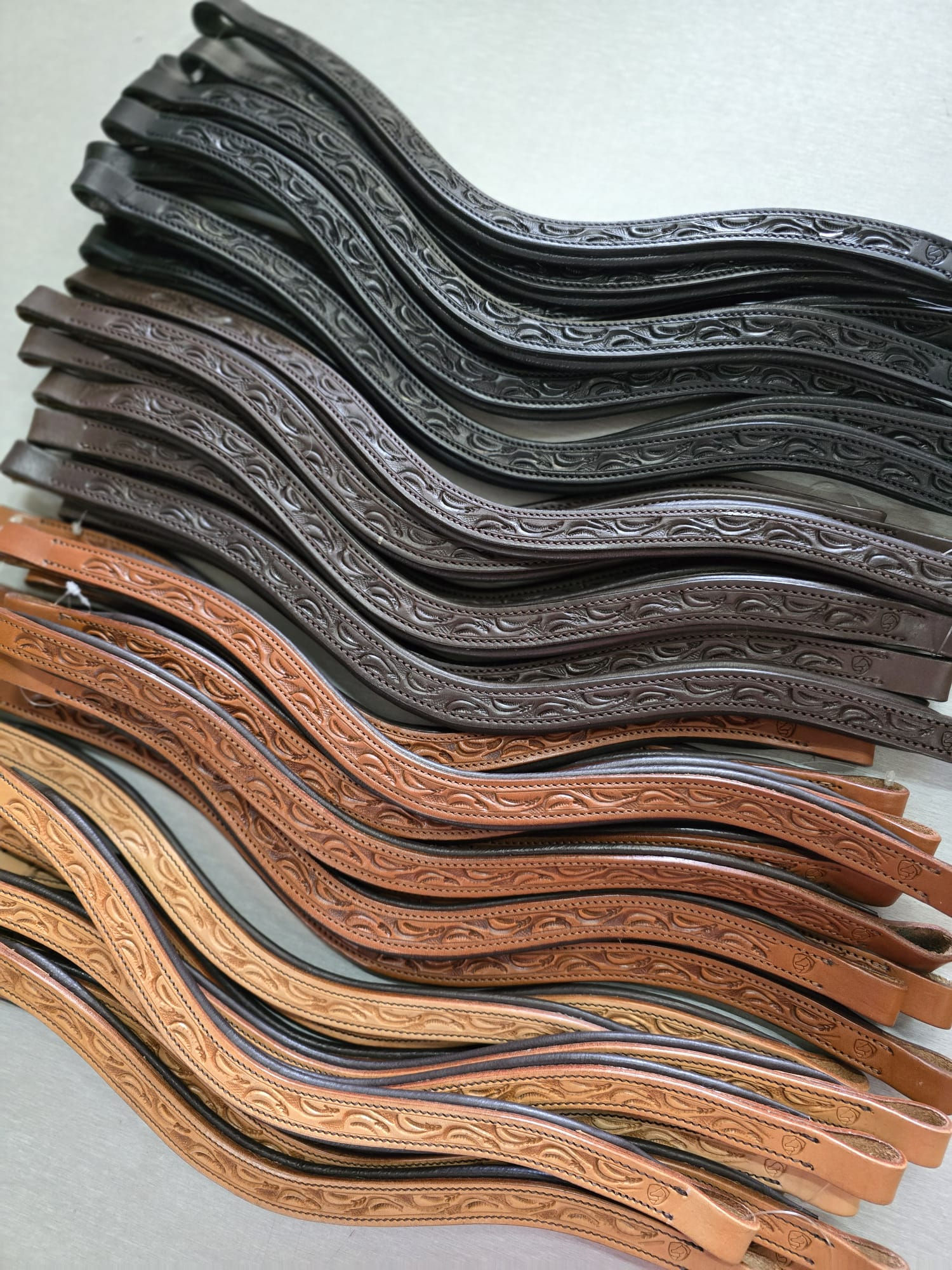 Browband for Edix ED2 Sidepull Rose Collection