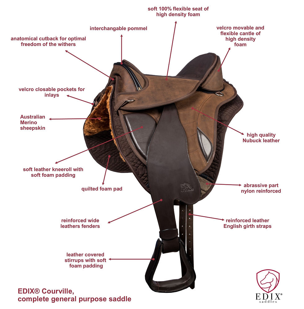 Thumbnail: EDIX Courville Saddle