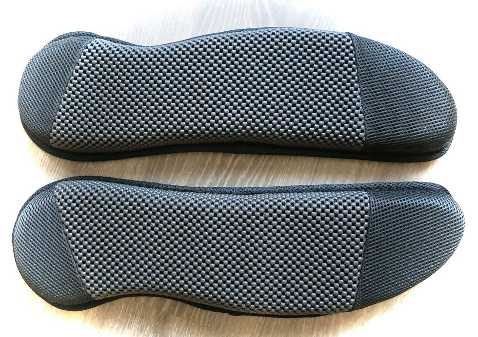 Underside of non-adjustable panel #4