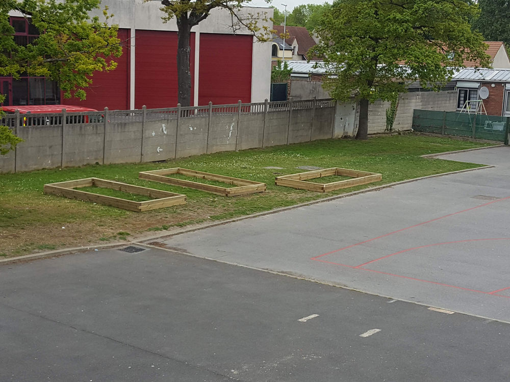 Etape 1 du projet "Jardin Pédagogique"