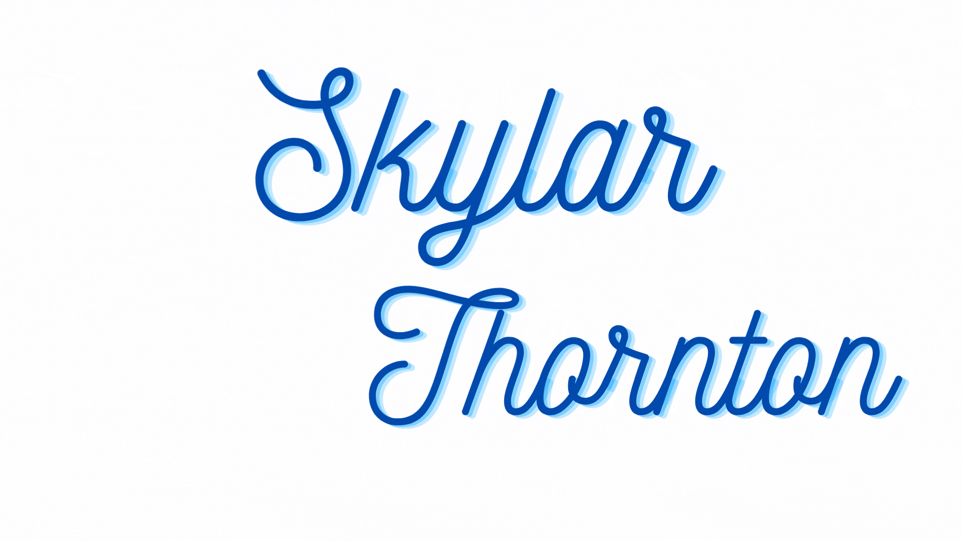 Skylar Thornton personal portfolio