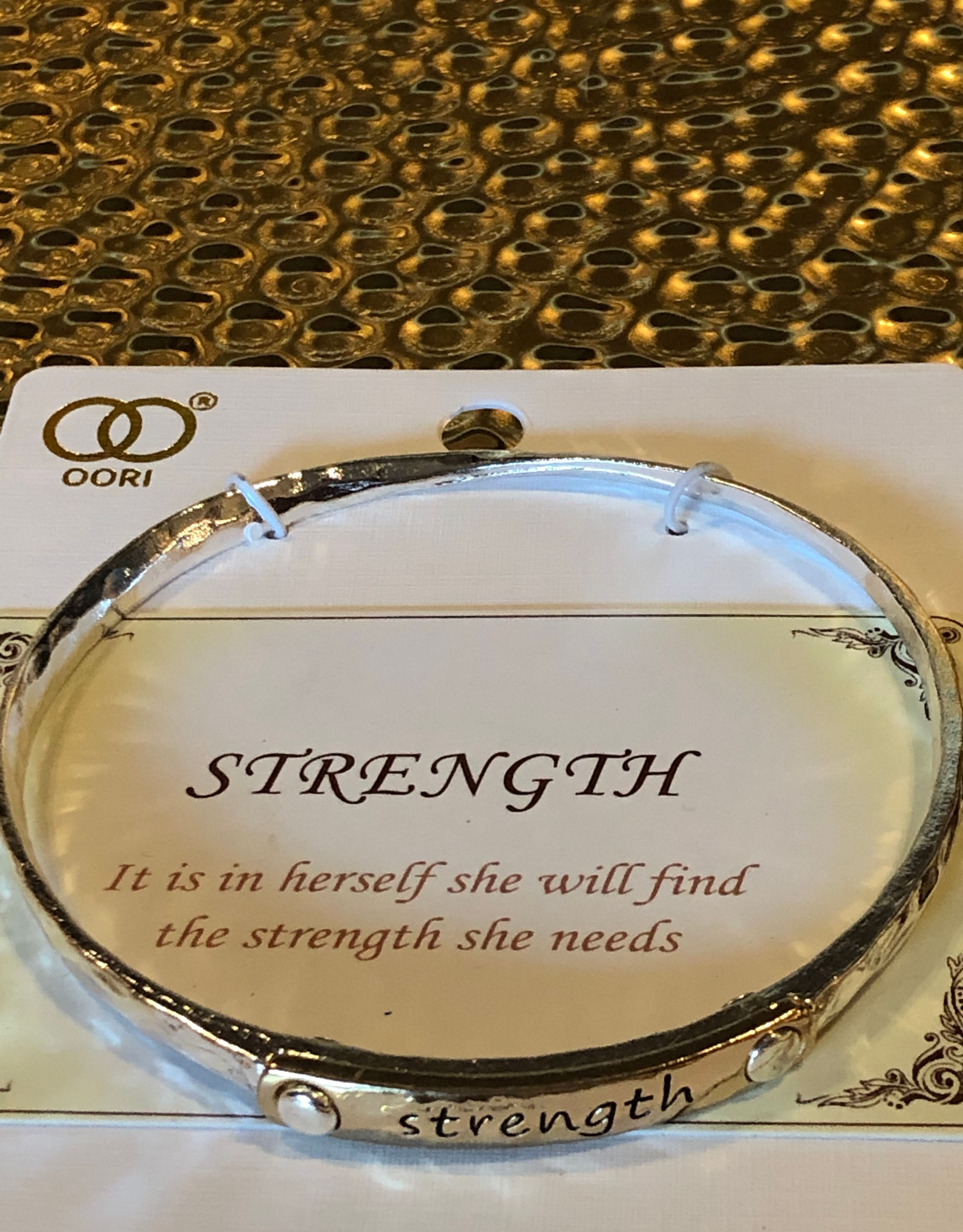 “Strength” bracelet