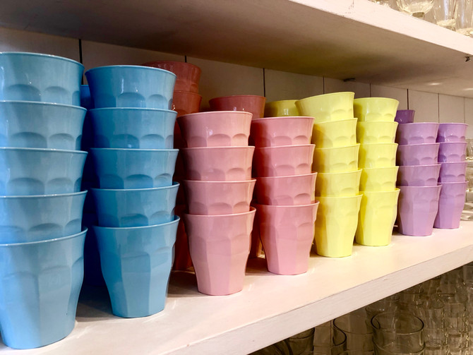 Pops of colour...