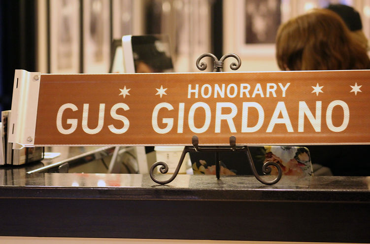 Gus Giordano Dance Studio reception desk in Chicago