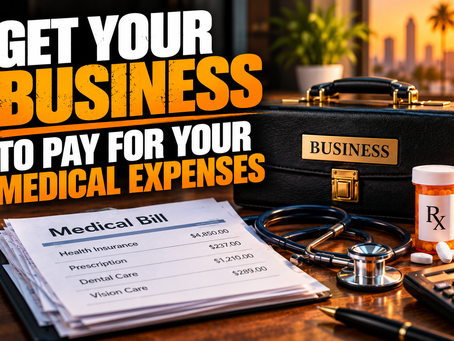 Your Business Might Be Able to Pay Your Medical Bills — So Why Are You Paying Them Personally?