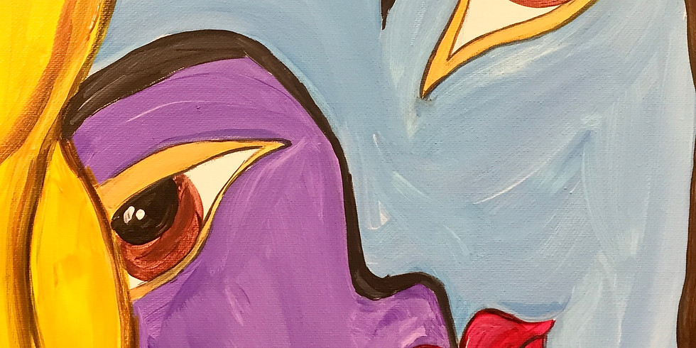 Virtual Artsy Party! - Picasso Faces