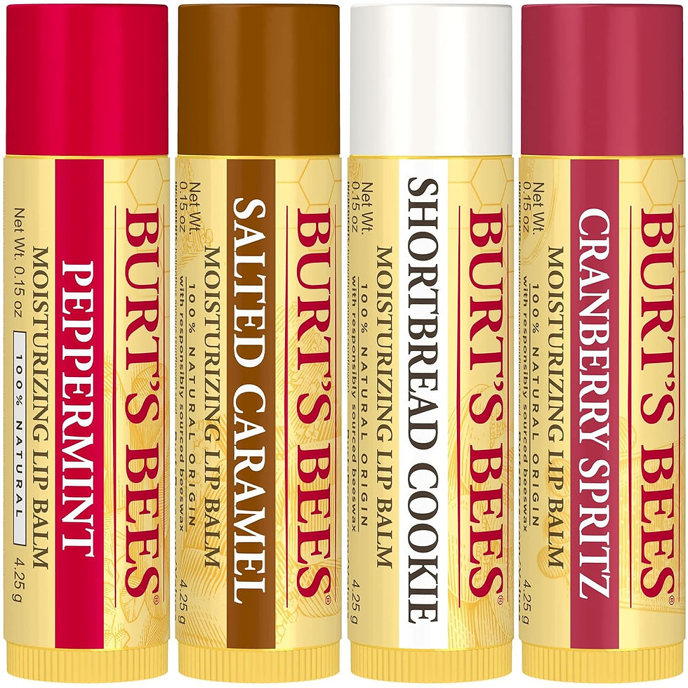 Thumbnail: Burt's Bees, 4 Lip Balms