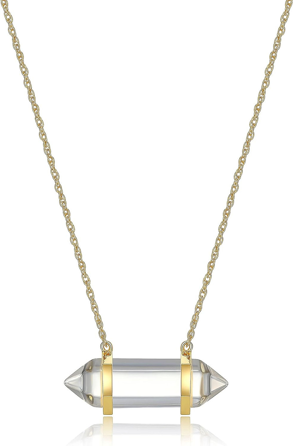 Thumbnail: Quartz Crystal Necklace