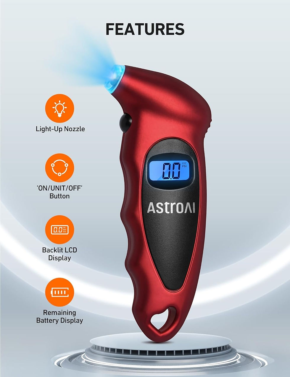 Thumbnail: Digital Tire Pressure Gauge