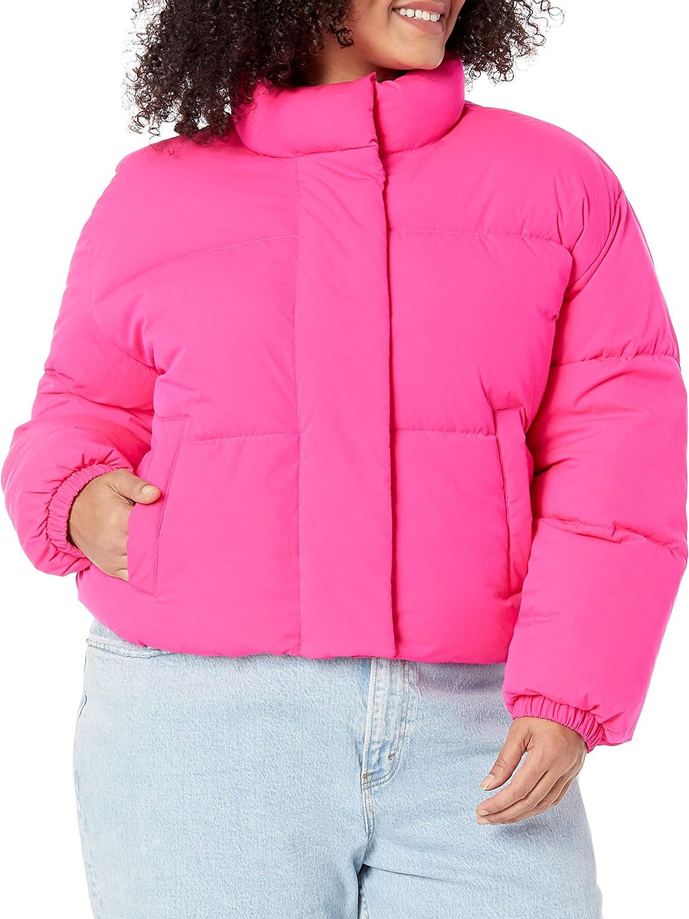 Thumbnail: Women's Crop Puffer Jacket