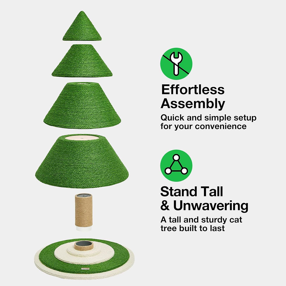 Thumbnail: Christmas Tree Cat Scratching Post