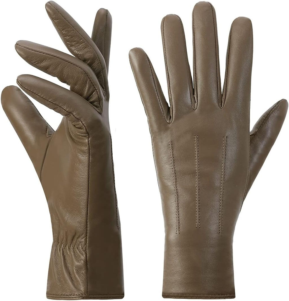 Thumbnail: Womens Winter Warm Cashmere Lining Touchscreen Texting Warm Drivin