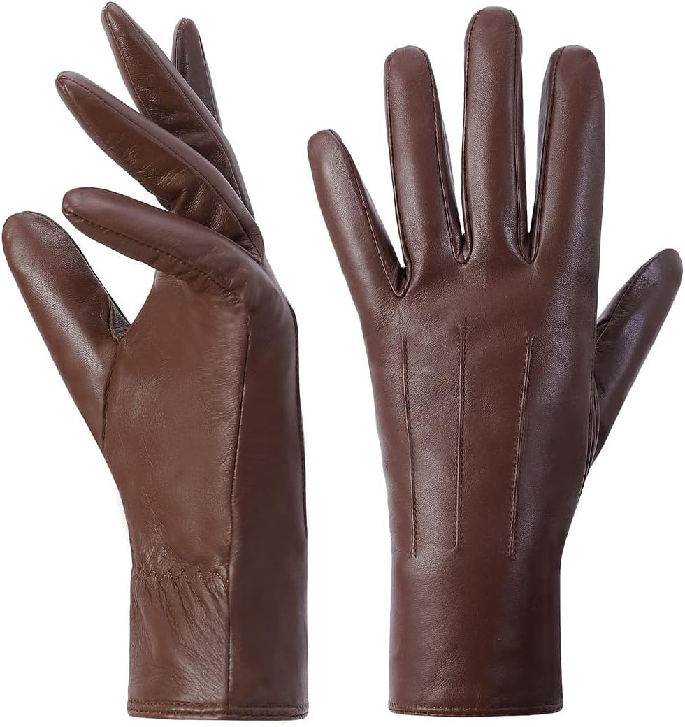 Thumbnail: Womens Winter Warm Cashmere Lining Touchscreen Texting Warm Drivin