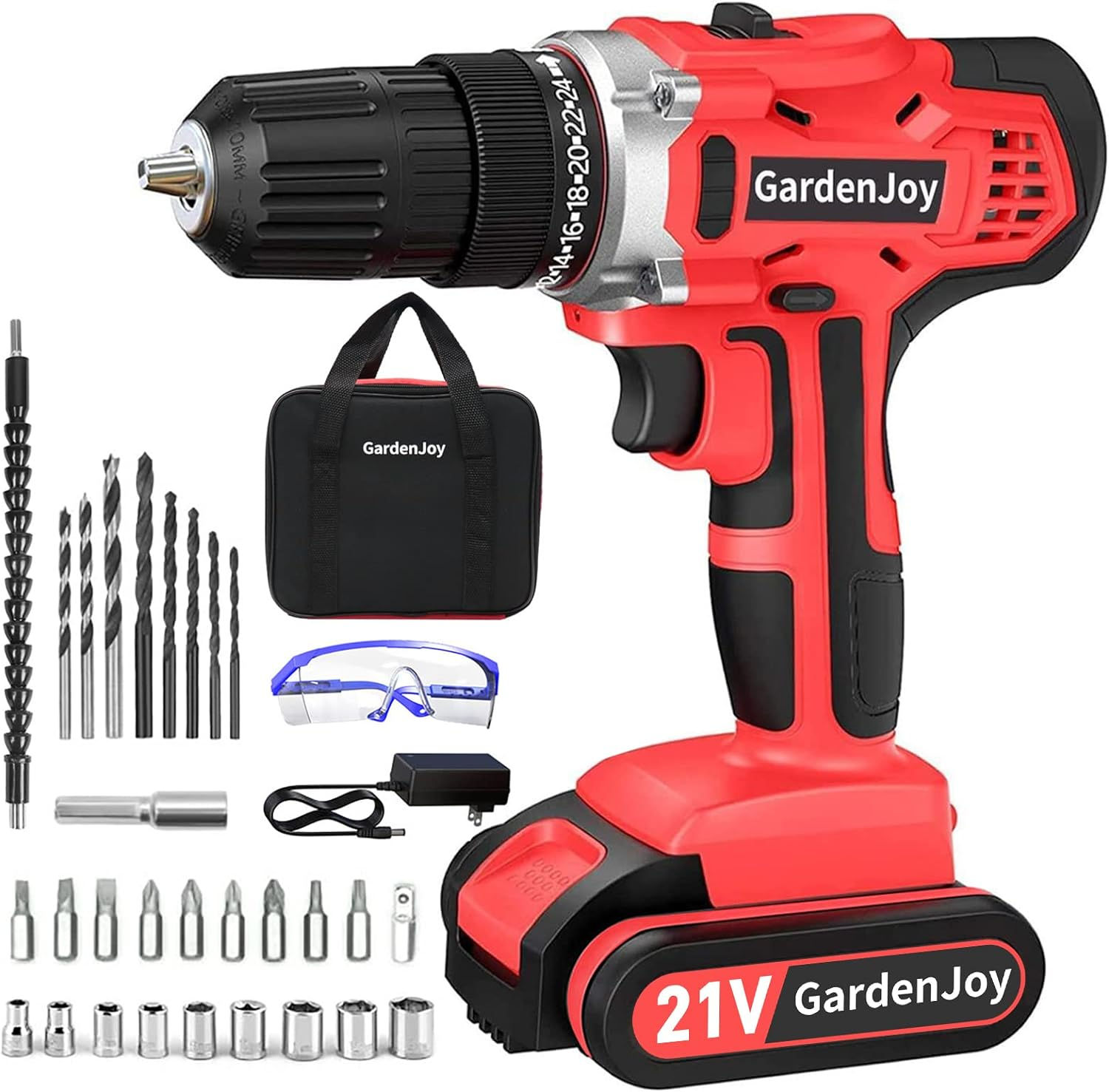 21V Cordless Power Drill