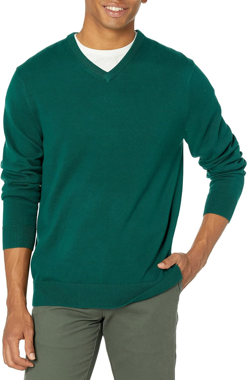 Thumbnail: Men's V-Neck Sweater