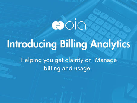 Introducing Billing Analytics in iManage Admin Portal