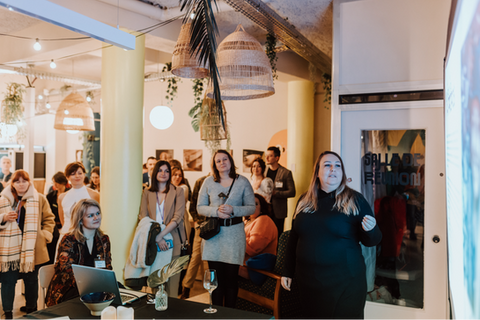 Soirée de lancement Wild in Love, festival du mariage en alsace, caroline beck communication