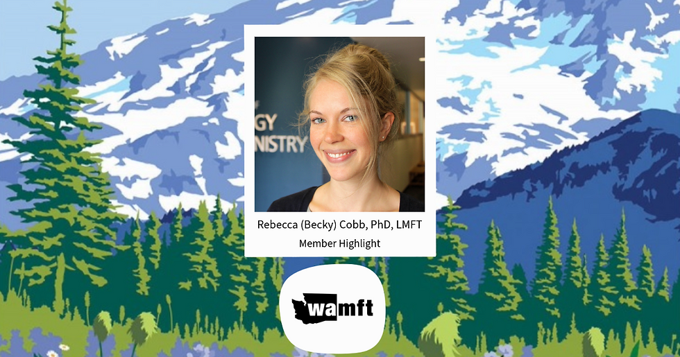 Member Highlight - Rebecca “Becky” Cobb Leading Innovation in Teletherapy