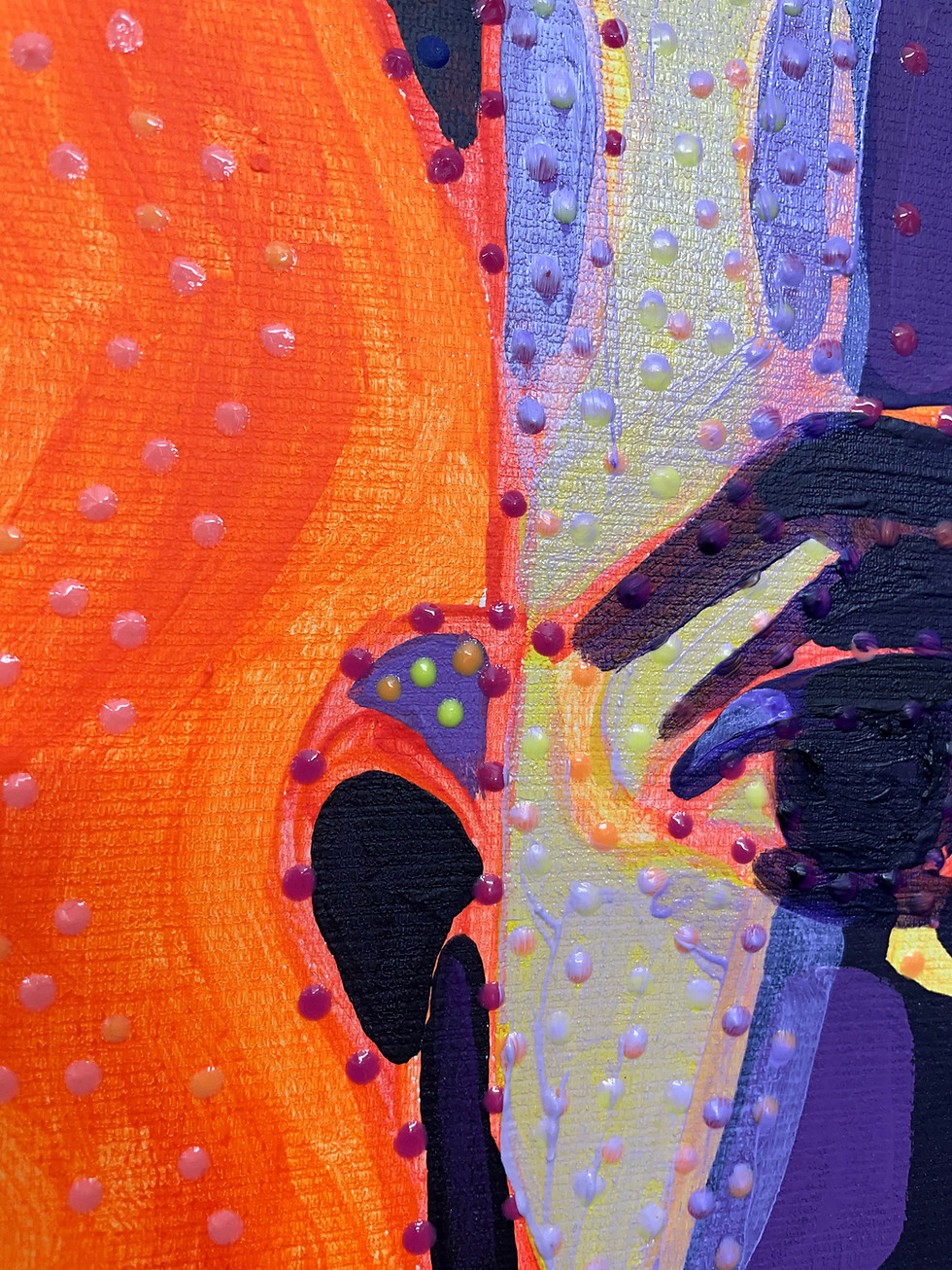Thumbnail: Mama Moto Original Acrylic Painting