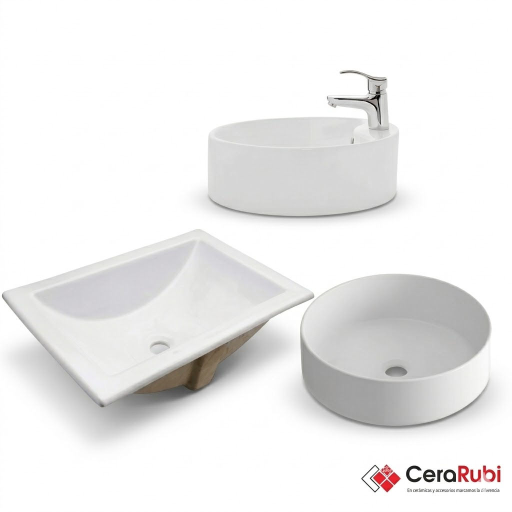 Lavamanos Sobreponer