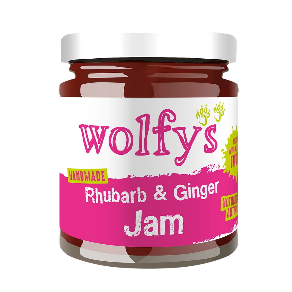 Rhubarb & Ginger Jam