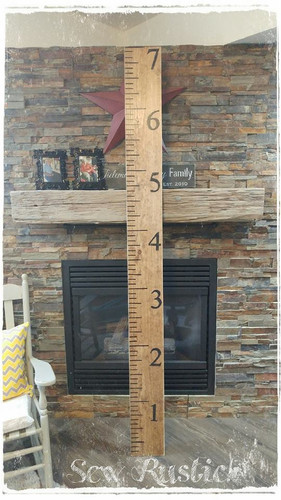 7 Ft Ruler 7 Foot Growth Chart Ruler | sewrustic