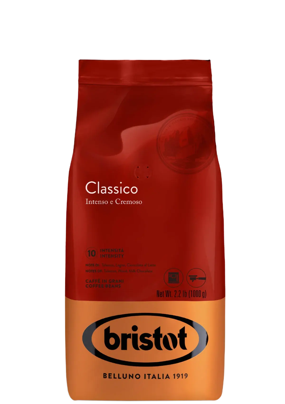 1 ק״ג פולי קפה בריסטוט קלאסיקו - Bristot Classico