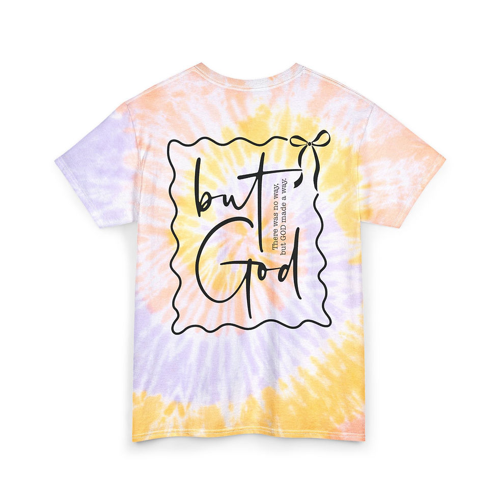 Thumbnail: “But God” Pastel Tie-Dye Tee