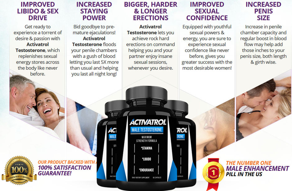 Activatrol Testosterone: Rejuvenate Your Sex Life! Benefits, Ingredients & Where to buy?