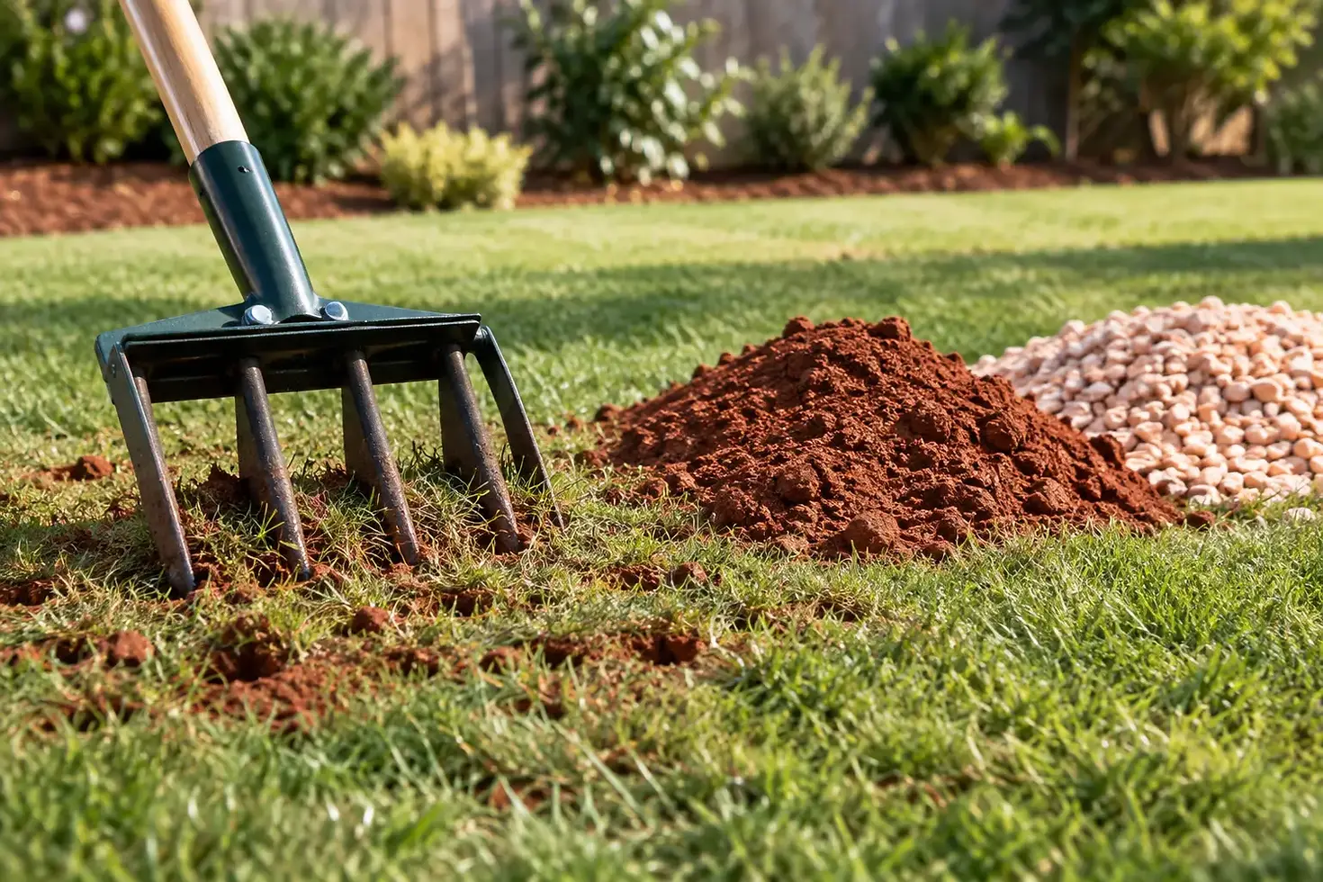 How to Improve Compacted Lawns Before Spring
