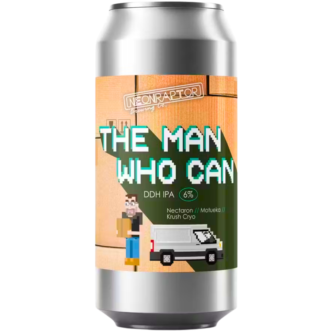 Neon Raptor Brewing Co - The Man Who Can